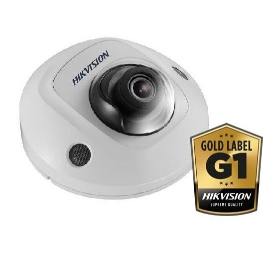 Hikvision DS-2CD25FWD-IWS Mini Dome Camera, 2MP, Wifi, Ultra weinig licht, WDR, 10m IR,